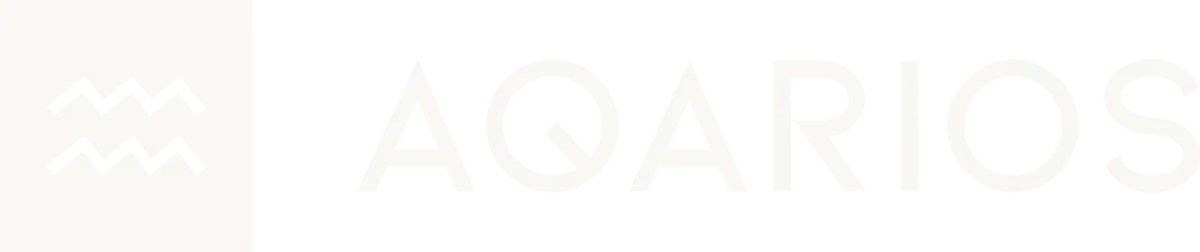 Aqarios company logo in dark mode